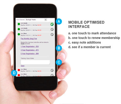 Shimjang - Mobile Optimised Interface